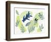 Scattered Leaves II-PI Studio-Framed Art Print