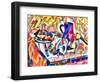scattered pack with fruits,2017-Alex Caminker-Framed Premium Giclee Print