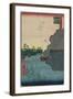 Scattered Pines Along Tone River, August 1856-Utagawa Hiroshige-Framed Giclee Print