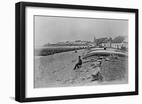 Scattery Island, Kilrush, County Clare, C.1890-Robert French-Framed Giclee Print