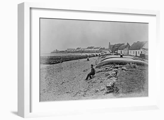 Scattery Island, Kilrush, County Clare, C.1890-Robert French-Framed Giclee Print