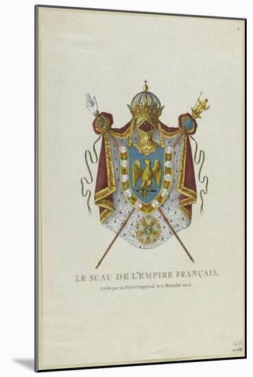 Sceau de l'Empire français-null-Mounted Giclee Print