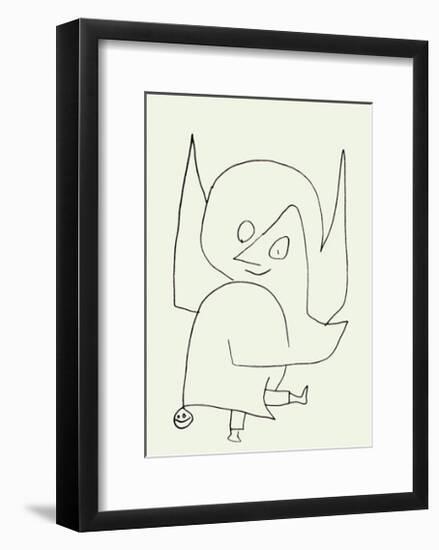 Scellen-Engel, c.1939-Paul Klee-Framed Serigraph