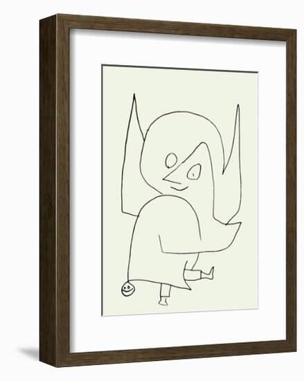 Scellen-Engel, c.1939-Paul Klee-Framed Serigraph