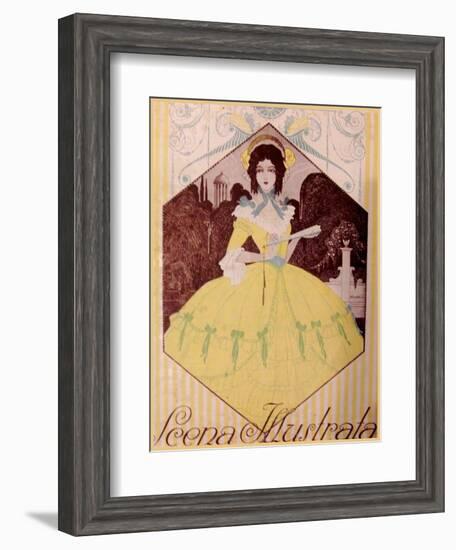 Scena Illustrata-null-Framed Giclee Print