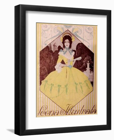 Scena Illustrata-null-Framed Giclee Print