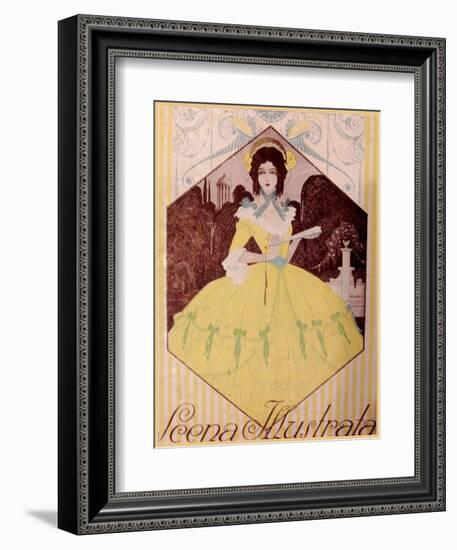 Scena Illustrata-null-Framed Giclee Print