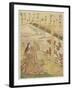 Scene 3: Autumn Night, Late 18th Century-Katsukawa Shunsho-Framed Giclee Print