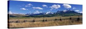 Scene Along Last Doller Road North of Telluride Colorado USA-null-Stretched Canvas
