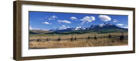 Scene Along Last Doller Road North of Telluride Colorado USA-null-Framed Photographic Print