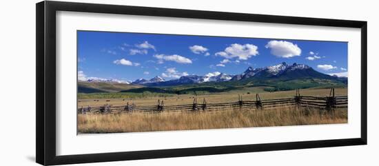 Scene Along Last Doller Road North of Telluride Colorado USA-null-Framed Photographic Print