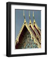 Scene around the Wat Arun Temple in Bangkok Thailand-Dan Bannister-Framed Photographic Print