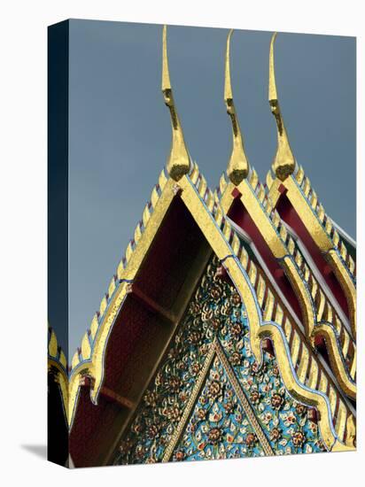 Scene around the Wat Arun Temple in Bangkok Thailand-Dan Bannister-Stretched Canvas