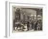 Scene at a Railway Station on the Arrival of a Train with Wounded-null-Framed Giclee Print