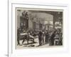 Scene at a Railway Station on the Arrival of a Train with Wounded-null-Framed Giclee Print