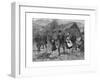 Scene at an Irish Eviction in County Kerry, 1887-P Naumann-Framed Premium Giclee Print
