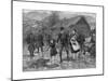 Scene at an Irish Eviction in County Kerry, 1887-P Naumann-Mounted Giclee Print