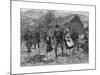 Scene at an Irish Eviction in County Kerry, 1887-P Naumann-Mounted Giclee Print