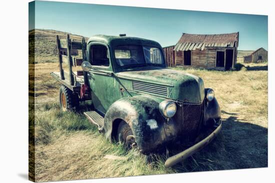 Scene at Bodie Ghost Town-Vincent James-Stretched Canvas