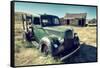 Scene at Bodie Ghost Town-Vincent James-Framed Stretched Canvas