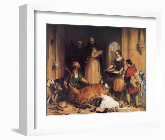 Scene at Bolton Abbey-Edwin Henry Landseer-Framed Giclee Print