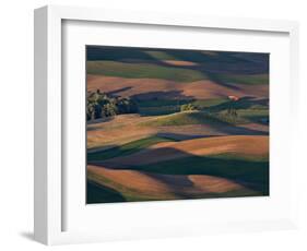 Scene at Dawn from Steptoe Butte, Palouse, Washington, USA-Charles Sleicher-Framed Photographic Print