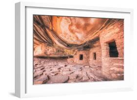 Scene at Fallen Roof Ruins, Anasazi, Southern Utah-Vincent James-Framed Photographic Print