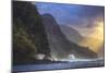 Scene at Island's Edge, Na Pali Coast, Kauai Hawaii-Vincent James-Mounted Photographic Print