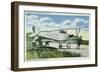 Scene at Kelly Fields, Us Army Aviation Airfield-null-Framed Giclee Print