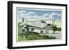 Scene at Kelly Fields, Us Army Aviation Airfield-null-Framed Giclee Print