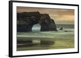 Scene at Natural Bridges, Santa Cruz-Vincent James-Framed Photographic Print