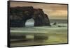 Scene at Natural Bridges, Santa Cruz-Vincent James-Framed Stretched Canvas