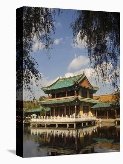 Scene at the Green Lake Park, Kunming, Yunnan Province, China, Asia-Jochen Schlenker-Stretched Canvas