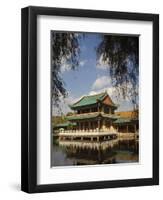 Scene at the Green Lake Park, Kunming, Yunnan Province, China, Asia-Jochen Schlenker-Framed Photographic Print