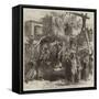 Scene at the Mohammedan Festival of the Bairam, at Alexandria-null-Framed Stretched Canvas