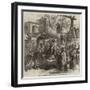 Scene at the Mohammedan Festival of the Bairam, at Alexandria-null-Framed Giclee Print