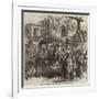 Scene at the Mohammedan Festival of the Bairam, at Alexandria-null-Framed Giclee Print