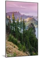Scene at the Mysterious Wizard Island, Crater Lake Oregon-Vincent James-Mounted Photographic Print