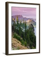 Scene at the Mysterious Wizard Island, Crater Lake Oregon-Vincent James-Framed Photographic Print