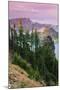 Scene at the Mysterious Wizard Island, Crater Lake Oregon-Vincent James-Mounted Photographic Print