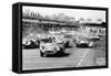 Scene at the Start of a Sports Car Race, Silverstone, Northamptonshire, (Late 1950S)-Maxwell Boyd-Framed Stretched Canvas