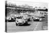 Scene at the Start of a Sports Car Race, Silverstone, Northamptonshire, (Late 1950S)-Maxwell Boyd-Stretched Canvas