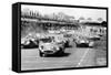 Scene at the Start of a Sports Car Race, Silverstone, Northamptonshire, (Late 1950S)-Maxwell Boyd-Framed Stretched Canvas