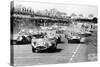 Scene at the Start of a Sports Car Race, Silverstone, Northamptonshire, (Late 1950S)-Maxwell Boyd-Stretched Canvas