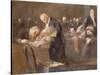 Scene at the Tribunal: the Convicting Evidence-Jean Louis Forain-Stretched Canvas