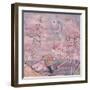 Scene at the Water; Scene Am Wasser-Paul Klee-Framed Premium Giclee Print