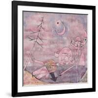 Scene at the Water; Scene Am Wasser-Paul Klee-Framed Giclee Print