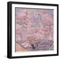 Scene at the Water; Scene Am Wasser-Paul Klee-Framed Giclee Print