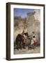 Scene at the Well, 1890-Gottfried Willewalde-Framed Giclee Print