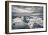 Scene at Thor's Well, Black and White, Oregon Coast-Vincent James-Framed Photographic Print